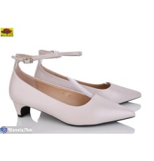 Туфлі жіночі на весну/осінь (6 пар р.36-40) бежевий  "Mei De Li"