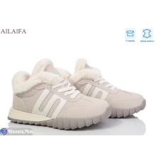 Кросівки жіночі на зиму (8 пар р.36-41) бежевий  "Latifa"