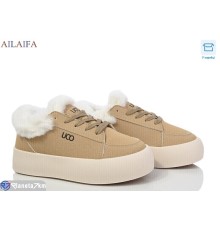 Кросівки жіночі на зиму (8 пар р.36-41) хакі  "Latifa"