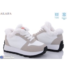 Кросівки жіночі на зиму (8 пар р.36-41) білий  "Latifa"