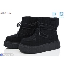 Уггі жіночі на зиму (8 пар р.36-41) чорний  "Latifa"