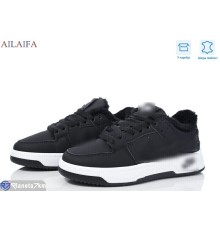 Кросівки жіночі на зиму (8 пар р.36-41) чорний  "Latifa"