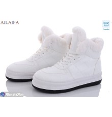 Черевики жіночі на зиму (8 пар р.36-41) білий  "Latifa"