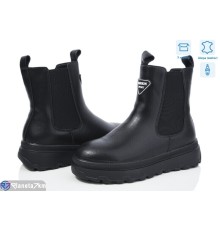 Черевики жіночі на зиму (6 пар р.36-41) чорний  "Normashoes"