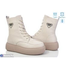 Черевики жіночі на зиму (6 пар р.36-41) бежевий  "Normashoes"