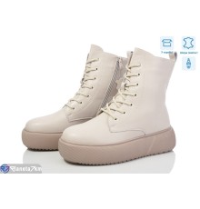 Черевики жіночі на зиму (6 пар р.36-41) бежевий  "Normashoes"