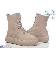 Черевики жіночі на зиму (6 пар р.36-41) бежевий  "Normashoes"