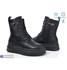 Черевики жіночі на зиму (6 пар р.36-41) чорний  "Normashoes"