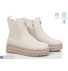 Черевики жіночі на зиму (6 пар р.36-41) бежевий  "Normashoes"