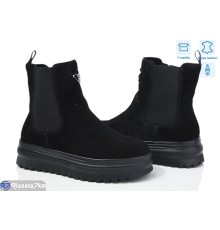 Черевики жіночі на зиму (6 пар р.36-41) чорний  "Normashoes"