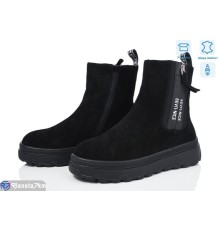 Черевики жіночі на зиму (6 пар р.36-41) чорний  "Normashoes"