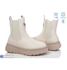 Черевики жіночі на зиму (6 пар р.36-41) бежевий  "Normashoes"