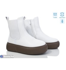 Черевики жіночі на зиму (6 пар р.36-41) білий  "Normashoes"