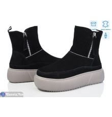 Черевики жіночі на зиму (6 пар р.36-41) чорний  "Normashoes"