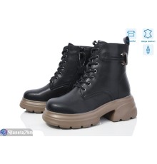 Черевики жіночі на зиму (6 пар р.36-41) чорний  "Normashoes"