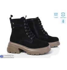 Черевики жіночі на зиму (6 пар р.36-41) чорний  "Normashoes"