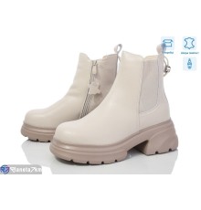 Черевики жіночі на зиму (6 пар р.36-41) бежевий  "Normashoes"