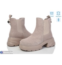 Черевики жіночі на зиму (6 пар р.36-41) бежевий  "Normashoes"