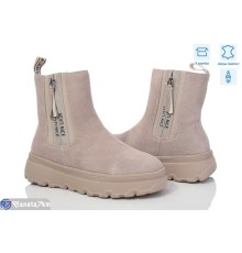 Черевики жіночі на зиму (6 пар р.36-41) бежевий  "Normashoes"