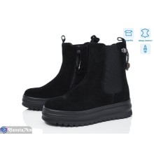 Черевики жіночі на зиму (6 пар р.36-41) чорний  "Normashoes"