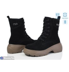 Черевики жіночі на зиму (6 пар р.36-41) чорний  "Normashoes"