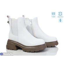 Черевики жіночі на зиму (6 пар р.36-41) білий  "Normashoes"