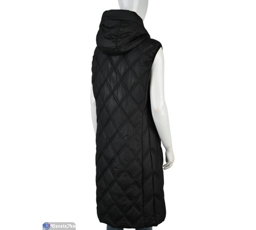 Жилетка жіноча на весну/осінь (5 шт. р.сетка XL-5XL) чорний  "Kalabok"