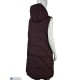 Жилетка жіноча на весну/осінь (5 шт. р.сетка M-2XL) бордовий  "Kalabok"
