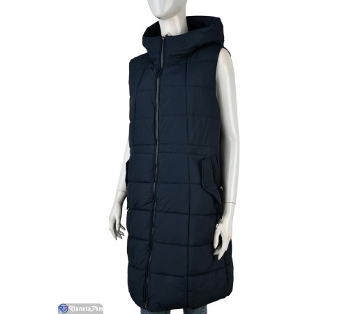 Жилетка жіноча на весну/осінь (5 шт. р.сетка M-2XL) синій  "Kalabok"