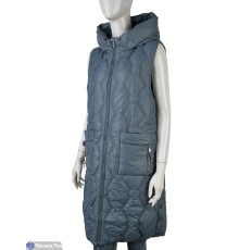 Жилетка жіноча на весну/осінь (5 шт. р.сетка XL-5XL) сірий  "Kalabok"