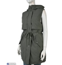 Жилетка жіноча на весну/осінь (5 шт. р.сетка 48-56) зелений  "Kalabok"