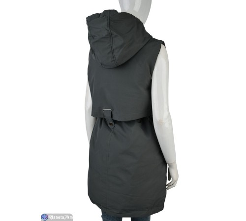 Жилетка жіноча на весну/осінь (5 шт. р.сетка 48-56) сірий  "Kalabok"