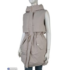 Жилетка жіноча на весну/осінь (5 шт. р.сетка 48-56) бежевий  "Kalabok"