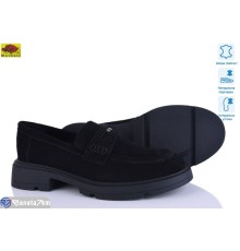 Туфлі жіночі на весну/осінь (8 пар р.36-41) чорний  "Mei De Li"