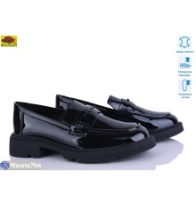 Туфлі жіночі на весну/осінь (8 пар р.36-41) чорний  "Mei De Li"