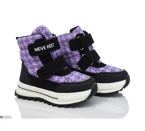 Дутики дитячі на зиму (8 пар р.27-32) фіолетовий  "Normashoes"