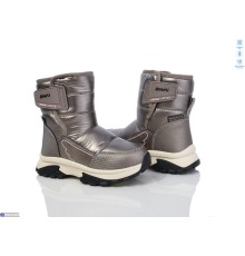 Дутики дитячі на зиму (8 пар р.27-32) графіт  "Normashoes"