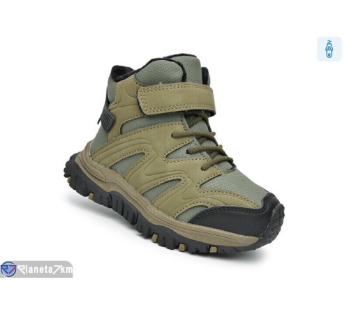 Черевики дитячі на зиму (8 пар р.27-32) хакі  "Normashoes"