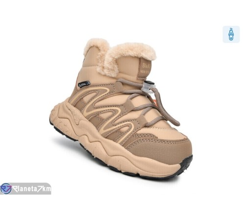 Черевики дитячі на зиму (8 пар р.27-32) коричневий  "Normashoes"