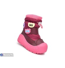 Дутики дитячі на зиму (8 пар р.23-28) бордовий  "Normashoes"