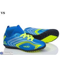Футбольне взуття дитяче на весну/осінь (8 пар р.31-35) синій  "VS"