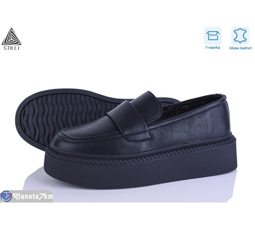 Туфлі жіночі на весну/осінь (8 пар р.36-41) чорний  "STILLI Group"