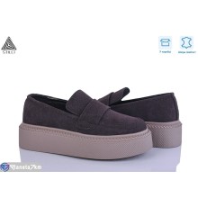 Туфлі жіночі на весну/осінь (8 пар р.36-41) коричневий  "STILLI Group"