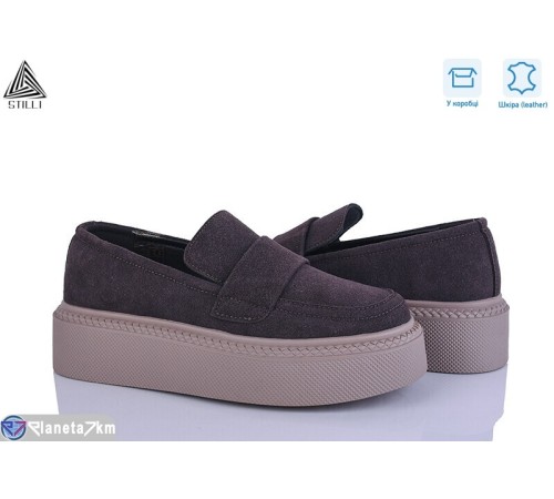 Туфлі жіночі на весну/осінь (8 пар р.36-41) коричневий  "STILLI Group"