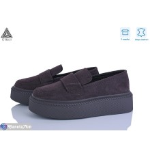 Туфлі жіночі на весну/осінь (8 пар р.36-41) коричневий  "STILLI Group"