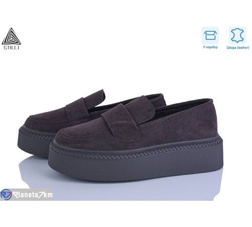 Туфлі жіночі на весну/осінь (8 пар р.36-41) коричневий  "STILLI Group"