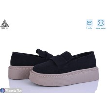 Туфлі жіночі на весну/осінь (8 пар р.36-41) чорний  "STILLI Group"