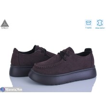 Туфлі жіночі на весну/осінь (8 пар р.36-41) коричневий  "STILLI Group"