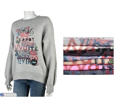 Кофта жіноча на весну/осінь (10 шт. р.сетка One size) мікс  "Mirella"