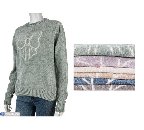 Кофта жіноча на весну/осінь (10 шт. р.сетка One size) мікс  "Mirella"